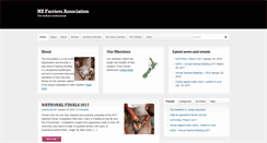 Desktop Screenshot of nzfarriers.co.nz
